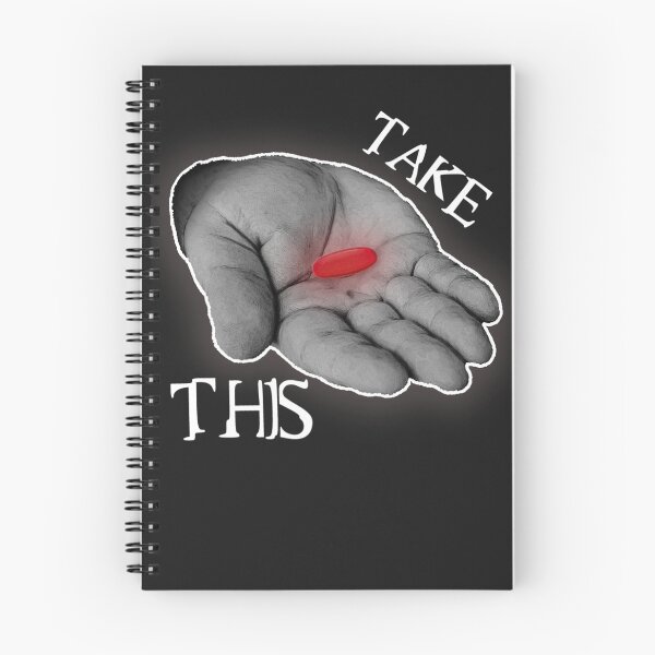 Item preview, Red pill for take T-shirt designed and sold by VEL-UP.