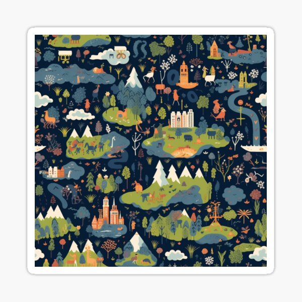 Item preview, Far Far Away Digital Pattern designed and sold by zolarche.