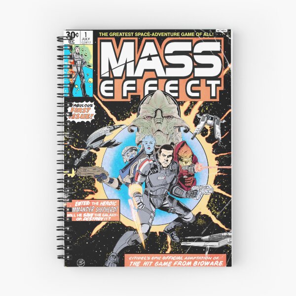 Item preview, Mass Effect '77 Comic Cover designed and sold by CrazyPencilComx.