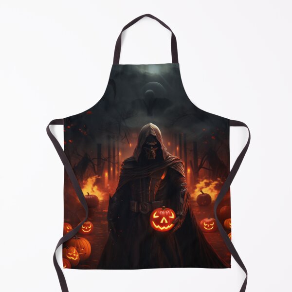 Item preview, Cloaked Phantom with Jack-o-Lantern (Halloween) designed and sold by AbsudlyEpicAI.