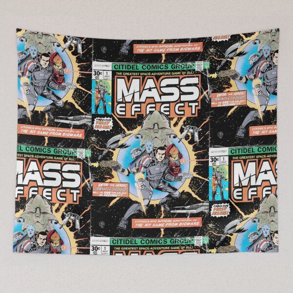 Item preview, Mass Effect '77 Comic Cover designed and sold by CrazyPencilComx.