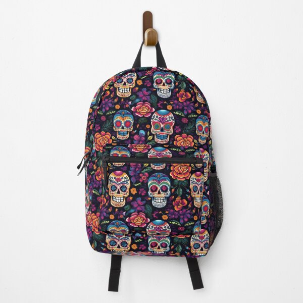 Item preview, Day of the dead mandala skull pattern designed and sold by OlmArtify.