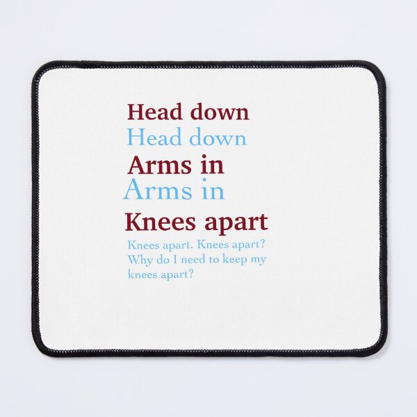 Item preview, Head Down, Arms In, Knees Apart designed and sold by 36wizardsocks.