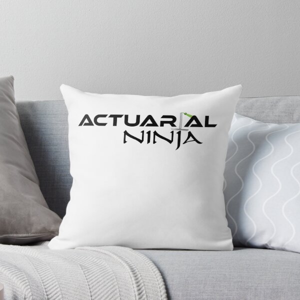 Item preview, Actuarial Ninja designed and sold by TeeTimeGuys.