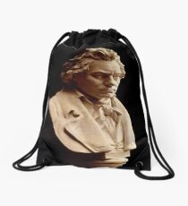 Beethoven bust statue by Hagen Drawstring Bag