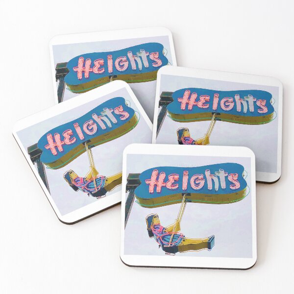 Item preview, Canadian Vancouver Burnaby Canada antique vintage moving outdoor neon swinging woman Heights signage  designed and sold by aidaslocalloves.