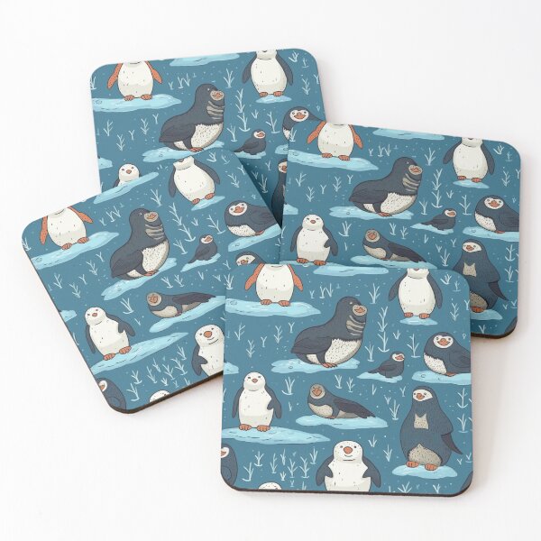Item preview, Tubby Antarctic Animals Digital Pattern designed and sold by zolarche.