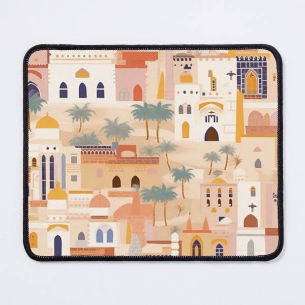 Item preview, Moroccan City Digital Pattern designed and sold by zolarche.