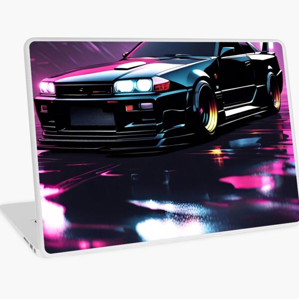 Item preview, Modern Nissan Skyline GTR 34 poster design designed and sold by SalimgorsCandD.