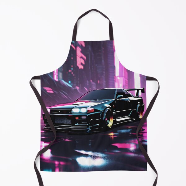 Item preview, Modern Nissan Skyline GTR 34 poster design designed and sold by Salimgor Hangaround Music.