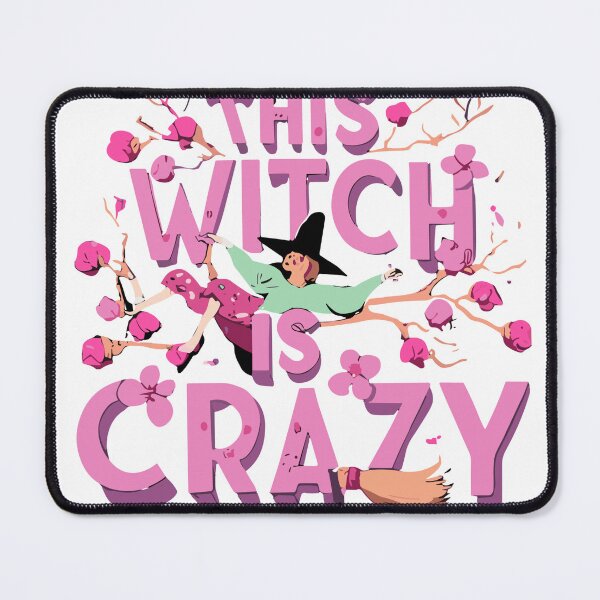 Item preview, This Witch Is Crazy–Cherry Blossom Halloween designed and sold by Collision19.