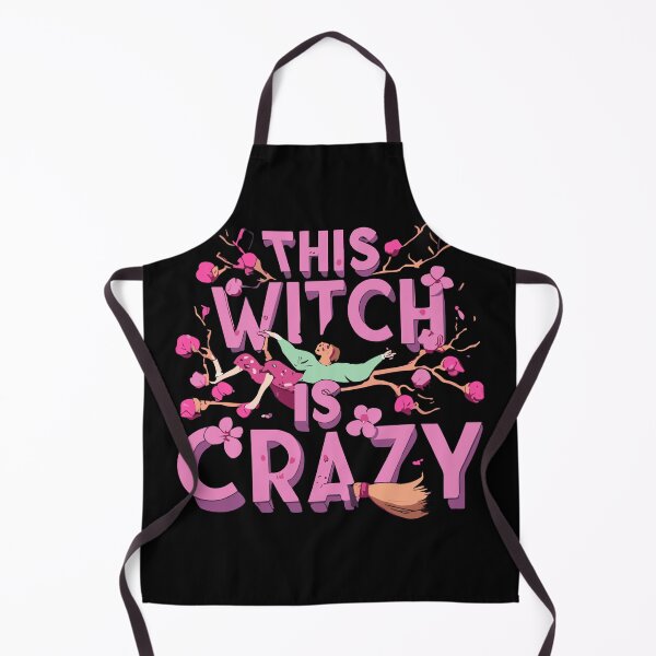 Item preview, This Witch Is Crazy–Cherry Blossom Halloween  designed and sold by Collision19.