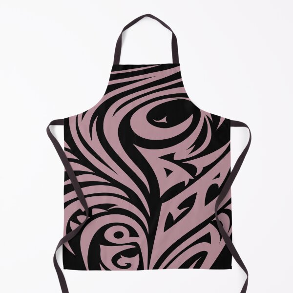 Item preview, Maori Wavy swirl Tattoo. Tribal iron flame crisp element. by Mill2023 designed and sold by Mill2023.