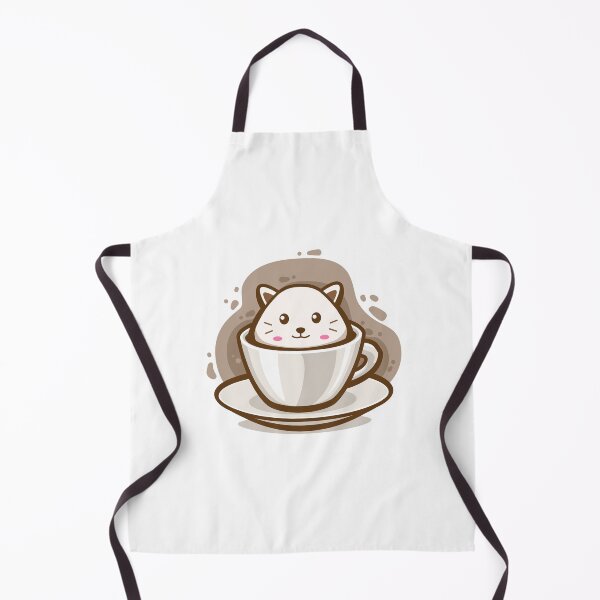 Item preview, Cat Coffee Drink Doodle Art designed and sold by chomaruddin tri amboko.