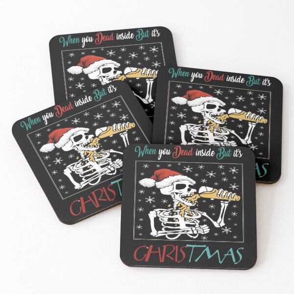 Item preview, When You Dead Inside but It's Christmas designed and sold by momoworlddesign.