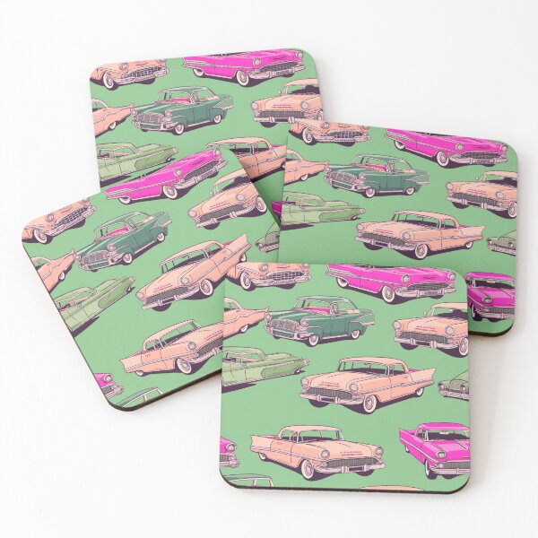 Item preview, Pink Cadillac Digital Pattern designed and sold by zolarche.