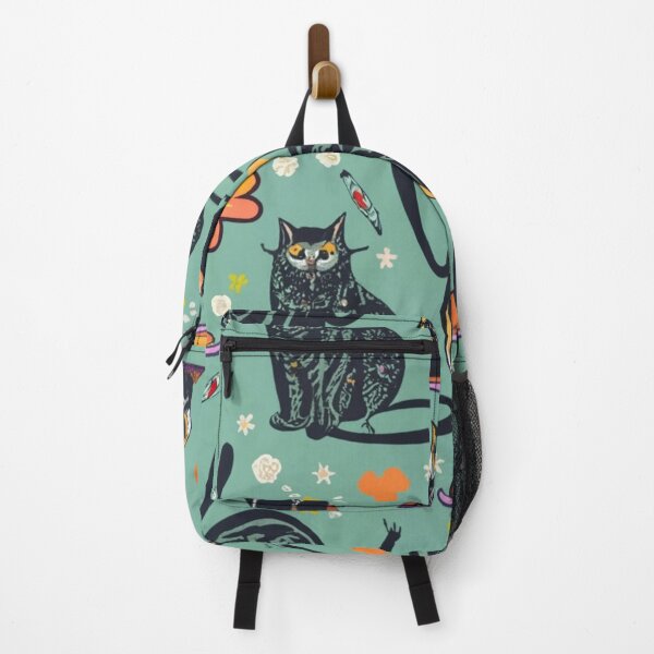 Item preview, Cat Pattern Backpack designed and sold by SUKREEP.
