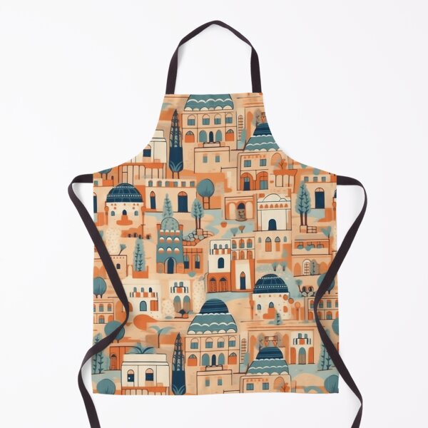 Item preview, Outlined Moroccan City Digital Pattern designed and sold by zolarche.