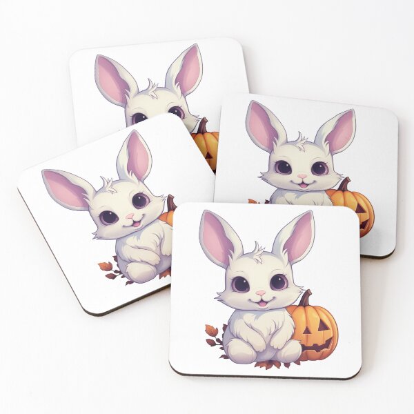 Item preview, Halloween Bunny: Pumpkin Hoppin' Bunny designed and sold by LuckyLotusHouse.