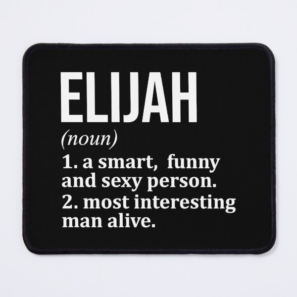 Item preview, Elijah Name Definition designed and sold by XCIV.