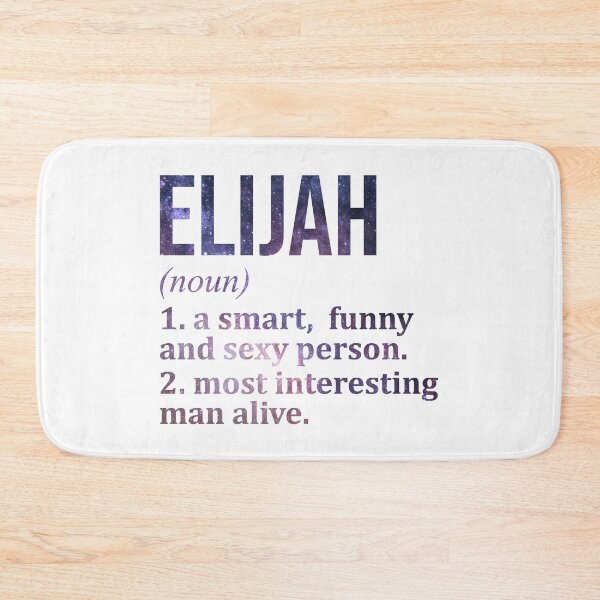 Item preview, Elijah Name Definition designed and sold by XCIV.
