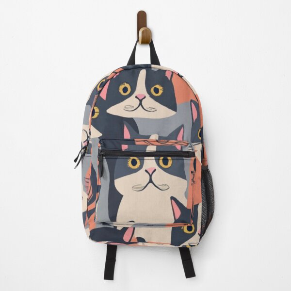 Artikelvorschau, Rucksack mit Katzenmuster entworfen und verkauft von SUKREEP.