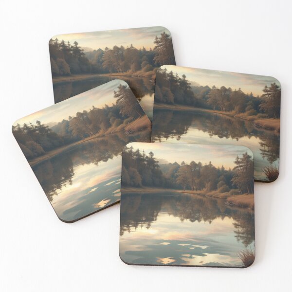 Item preview, a serene sunset scene designed and sold by mikaws.
