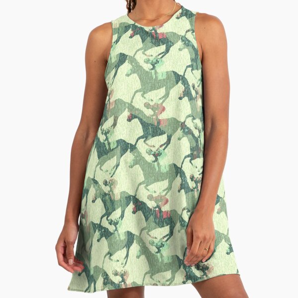 Horse Race A-Line Dress