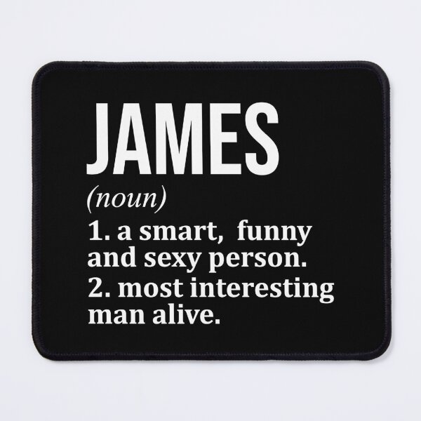 Item preview, James Name Definition designed and sold by XCIV.