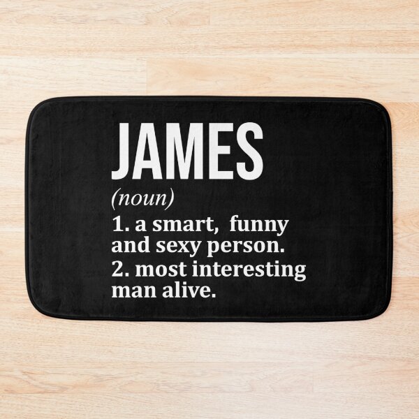 Item preview, James Name Definition designed and sold by XCIV.