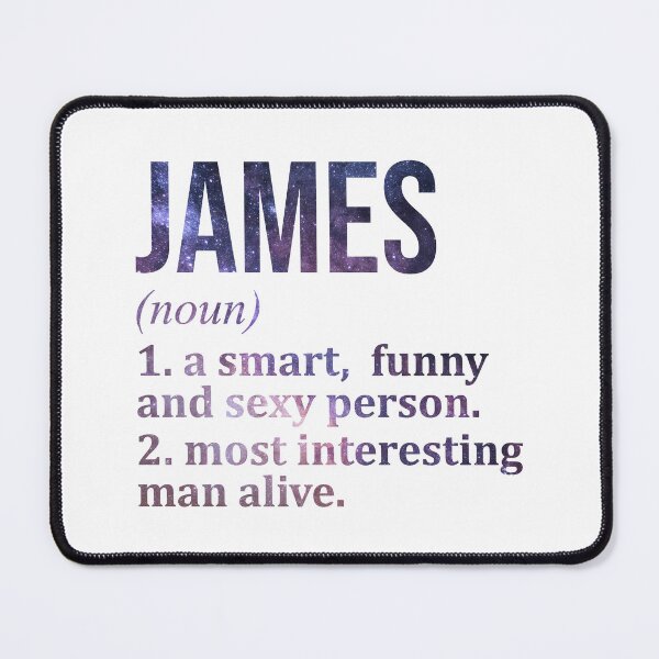 Item preview, James Name Definition designed and sold by XCIV.