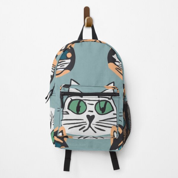 Item preview, Cat Pattern Backpack designed and sold by SUKREEP.