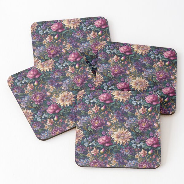 Item preview, The art of flower fabric embroidery on the background is sweet and catches the eye. designed and sold by Natcharee.