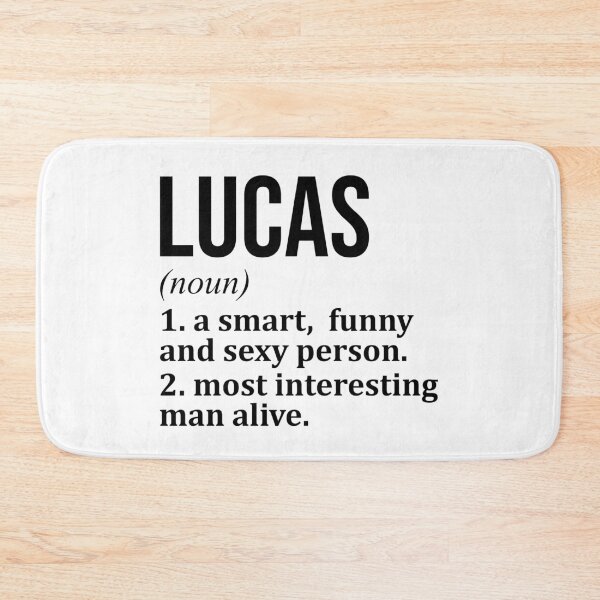 Item preview, Lucas Name Definition designed and sold by XCIV.