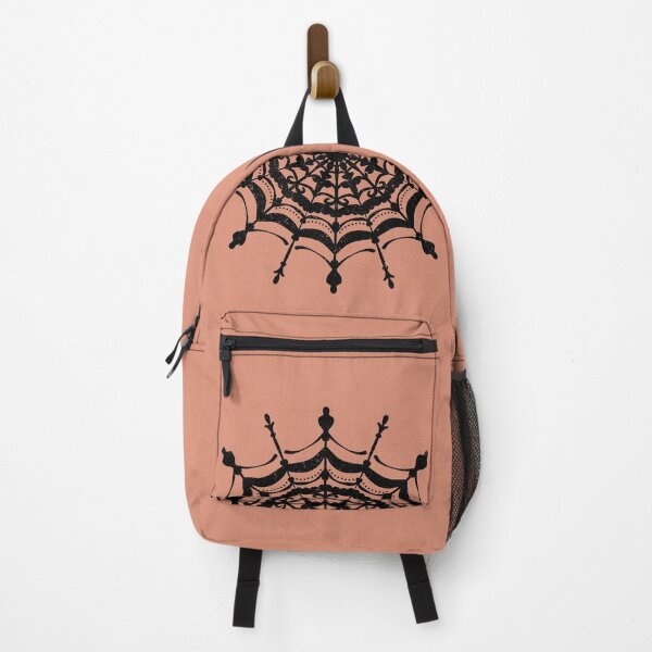 Item preview, Victorian Lace Spider Web Mandala - Coral + Coal designed and sold by Irene Estelle.
