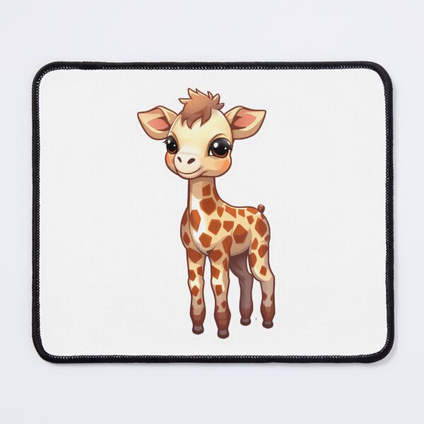 Item preview, Adorable Kawaii Giraffe Calf - Cute Wildlife Art designed and sold by UnplainShirt.
