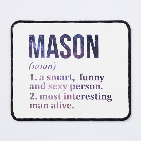 Item preview, Mason Name Definition designed and sold by XCIV.