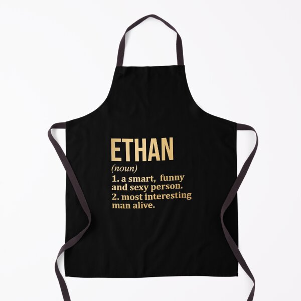 Item preview, Ethan Name Definition in Gold designed and sold by XCIV.