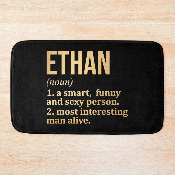 Item preview, Ethan Name Definition in Gold designed and sold by XCIV.
