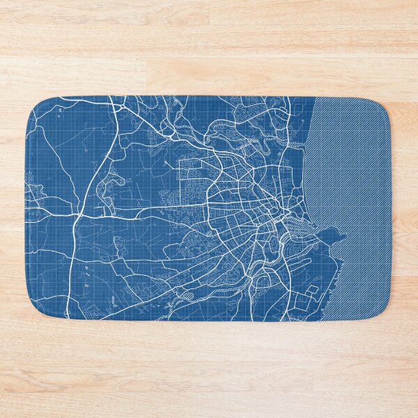 Item preview, Aberdeen City Map of Scotland - Blueprint designed and sold by deMAP.