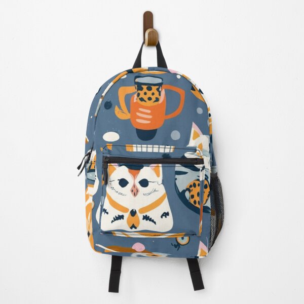 Item preview, Cat Pattern Backpack designed and sold by SUKREEP.