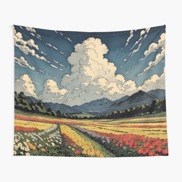 Vista previa del artículo con la obra «Su sonrisa en Dinzin: un paisaje natural de Ukiyo-e», diseñado y vendido por Kijiermono.