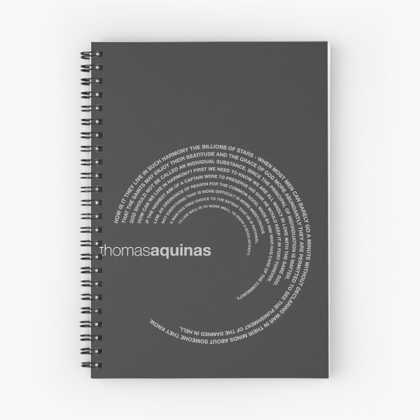 Item preview, Thomas Aquinas famous quotes poster [silver] designed and sold by CMYKStudio.