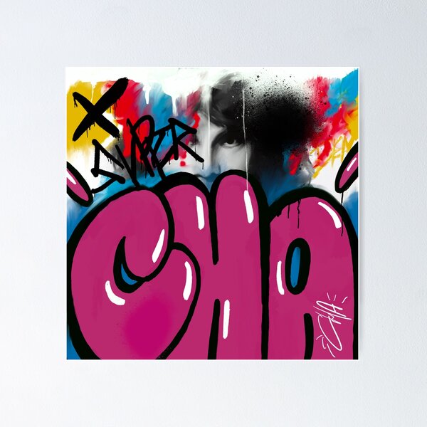 Item preview, Jim Morrison, Music, Rock, graffiti, the doors, painting designed and sold by Ben-Cha.