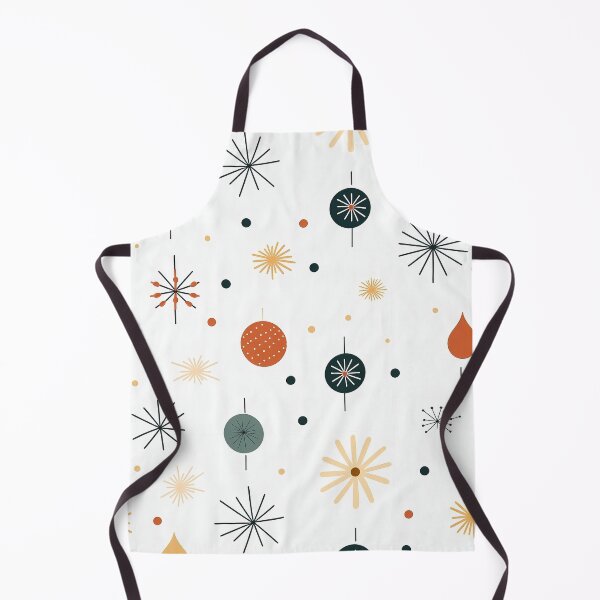 Item preview, Festive christmas seamless pattern featuring orange dots and fireworks designed and sold by exitbird.