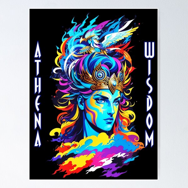 Item preview, Athena Greek Goddess of Wisdom from Olympus designed and sold by Ridiculam Toga.