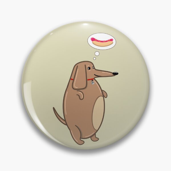 Item preview, Wiener dog designed and sold by ArtHsst.