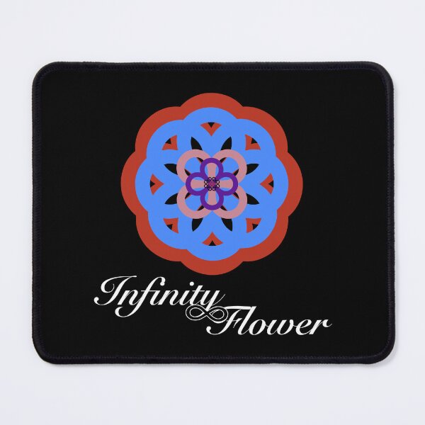 Item preview, Infinity flower white letters designed and sold by Ben3842.