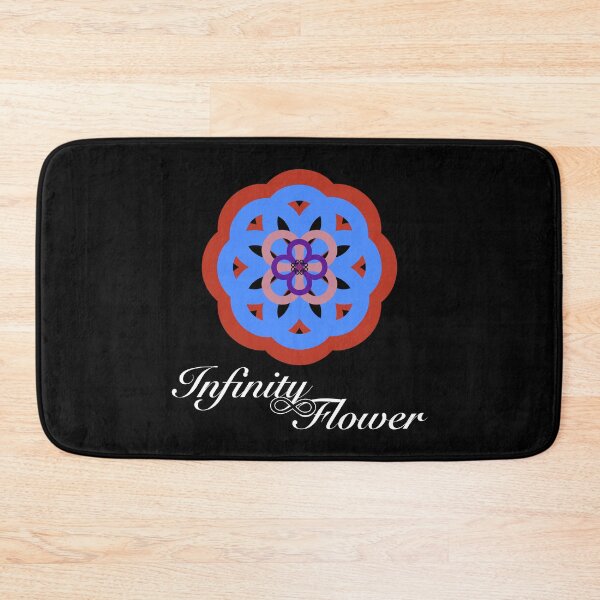 Item preview, Infinity flower white letters designed and sold by Ben3842.