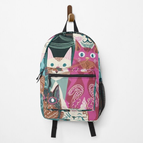 Item preview, Cat Pattern Backpack designed and sold by SUKREEP.